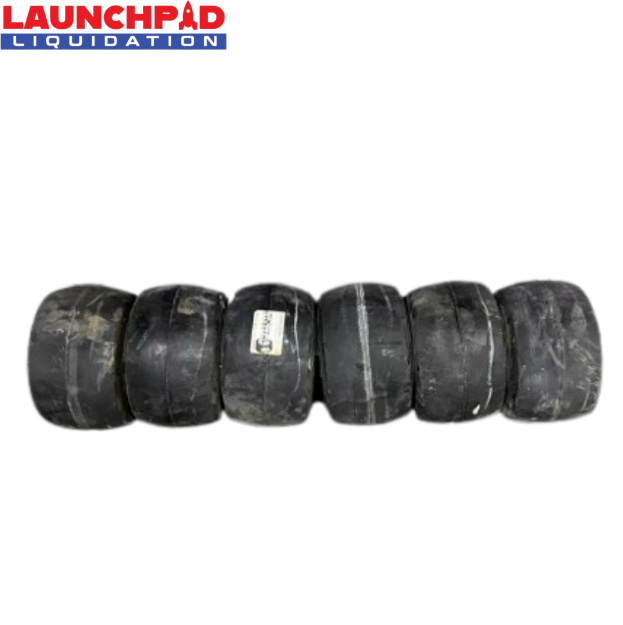 10x6x6 1/4 Heavy Duty Sterling Smooth Cushion Forklift Tires