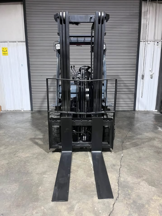 2015 Toyota 6k Diesel Forklift w/Side Shift & Solid Pneumatic Traction Tires!