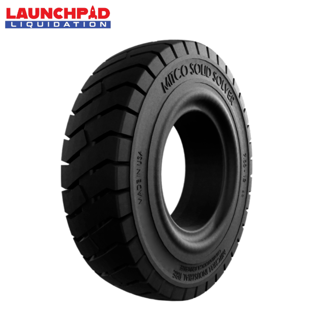 7.00-12 Tires Solid Solver Forklift Flat Proof Heavy Duty Tire 7.00/12