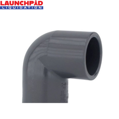 Charlotte Pipe 1-1/2 In. Slip x Slip Schedule 80 90 Deg. PVC Elbow