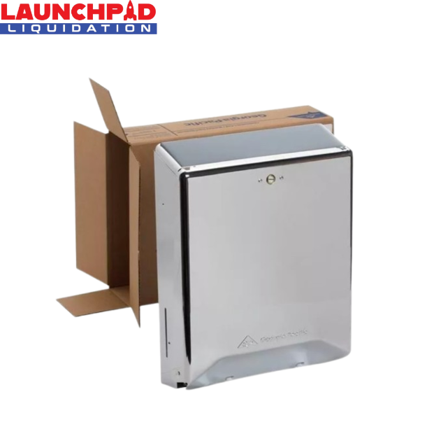 Georgia Pacific Paper Towel Dispenser Chrome C Fold Multifold Tissue Organizer