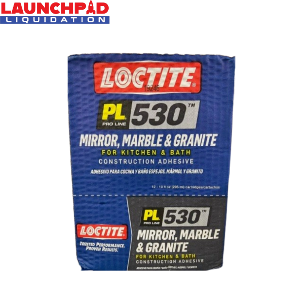 Loctite PL 530 Mirror Marble and Granite Construction Adhesive (3 Tubes)