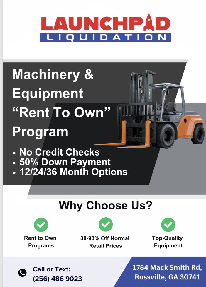 2015 Toyota 6k Indoor Forklift w/Triple Mast & Side Shift