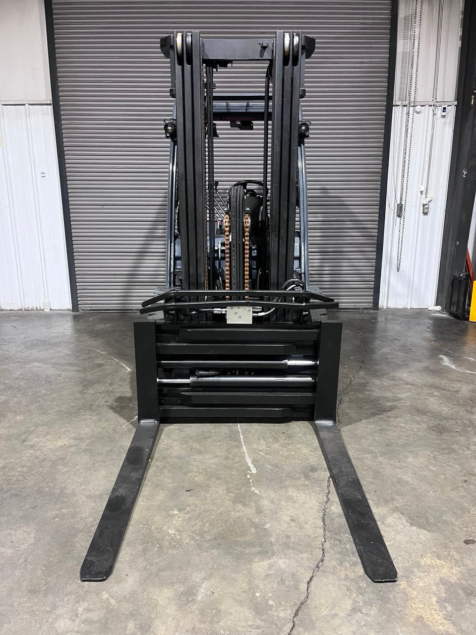 2019 Toyota Diesel Forklift 8FDU32 w/Side Shifting Fork Positioner & Solid Pneumatic Tires!