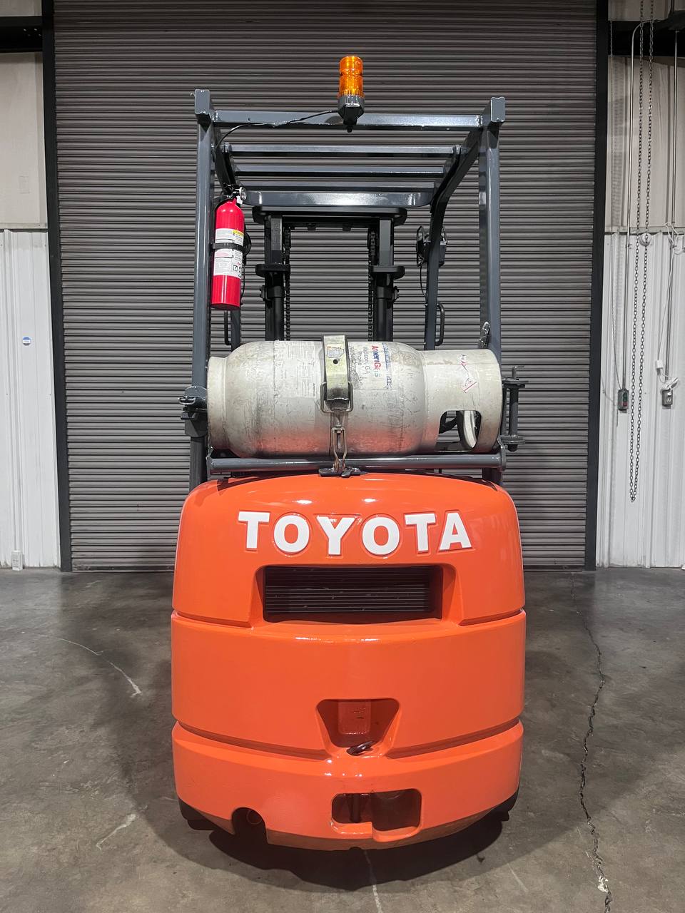 2003 Toyota 3k Outdoor Pneumatic Forklift (7FGU15) w/Brand New Cushion Tires