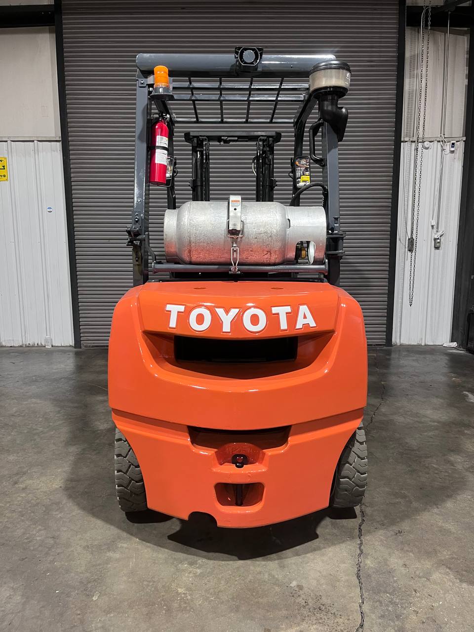 2017 Toyota 5k Outdoor Pneumatic Forklift (8FGU25) w/Side Shift Fork Positioner!